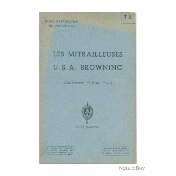 notice mitrailleuse BROWNING 30 USA 7.62 mm en FRANCAIS (envoi par mail)- VENDU PAR JEPERCUTE (m141)