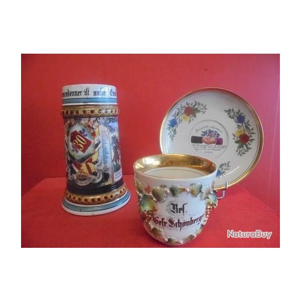 chope et tasse de r�serviste Allemande
