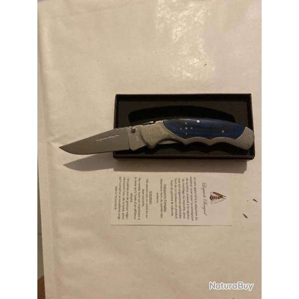 LAGUIOLE   BAROQUE  EN BOITE CADEAU AVEC HOUSSE CUIR  1885