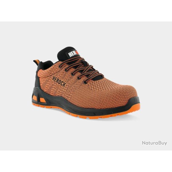 Chaussures de scurit basses Herock Titus S1P SRC Orange