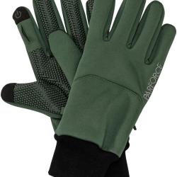 gants de chasse softshell Touch & Shoot (Couleur: vert, Taille: 8)