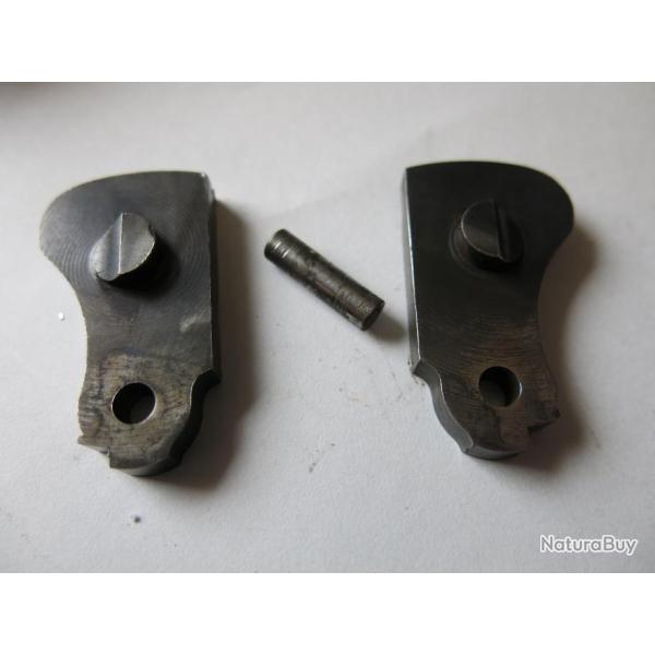 VENDU PAR CUIRASSIER11 PAIRE DE CHIENS+GOUPILLE  FUSIL SUPERPOSE SUPER TUNET CAL 12