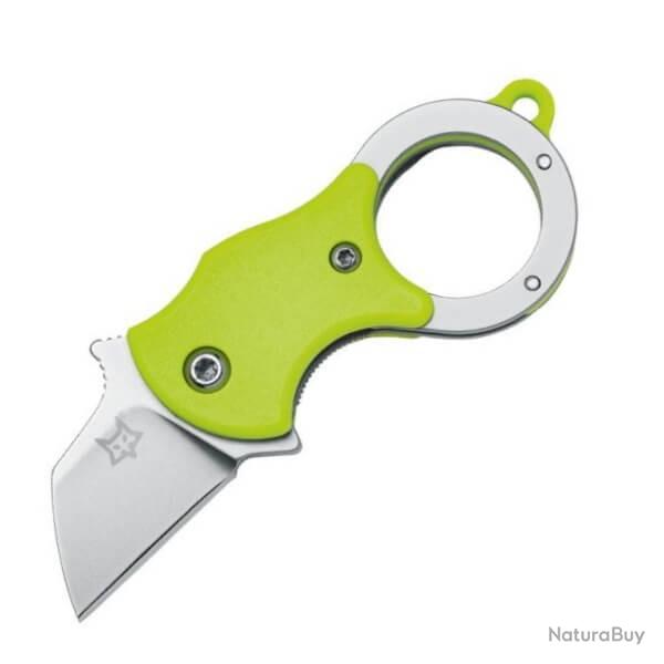 Couteau pliant Fox Mini-Ta vert fluo