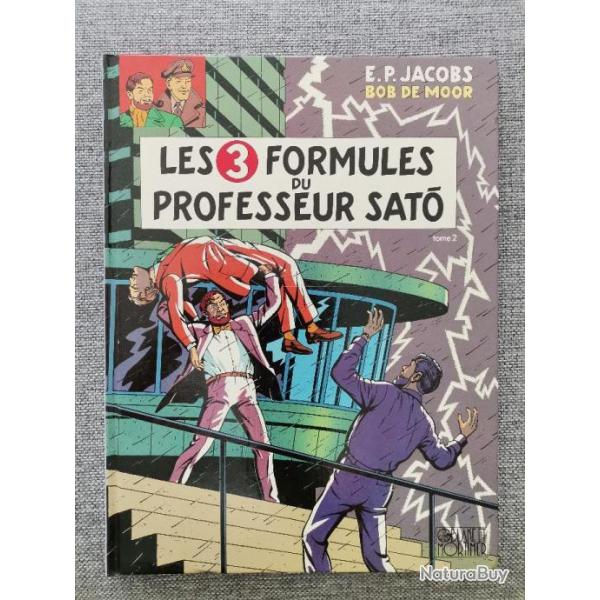 Les 3 formules du Professeur Sato Edgar Jacobs dition 1990