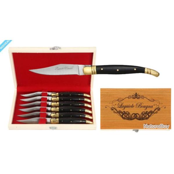 Service 12 pices - Coffrets  Corne noire