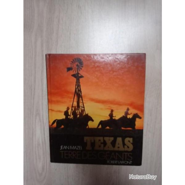 Livre Texas terre des geants