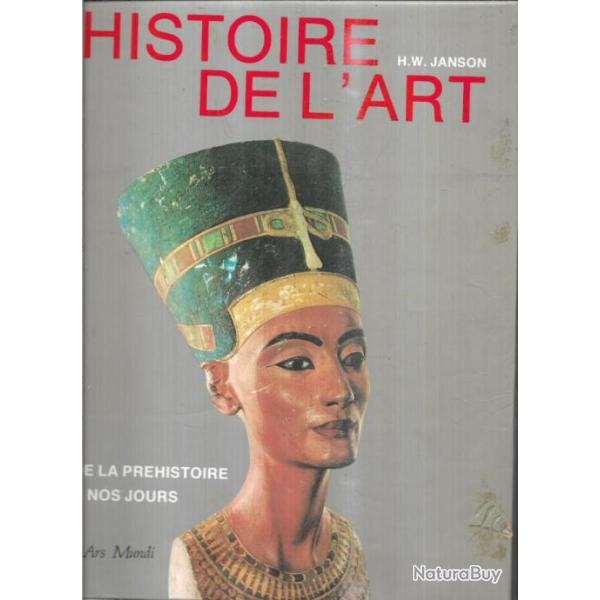 histoire de l'art de la pr�histoire � nos jours de h.w.janson