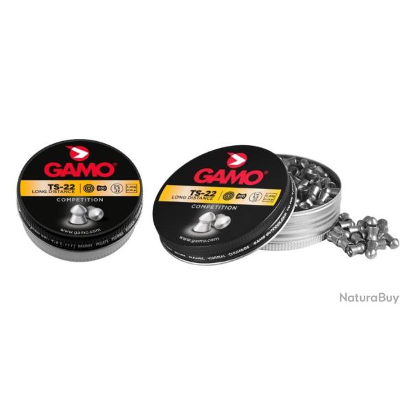 2X200 Plombs Gamo TS-22 Cal.5.5mm Longue Distance