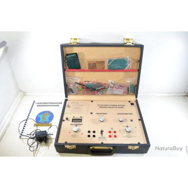 Appareil electro stimulation neuro musculaire vintage MTS-24 MTS24 Saint-Malo, �lectroth�rapie.