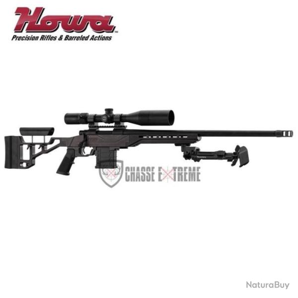 Pack HOWA 1500 ch�ssis TSP-X Cal 6.5 Crd+ Lunette Nikko Stirling Mildot+  Bipied Lourd+ Mallette