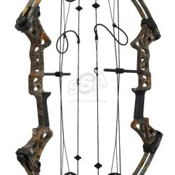 Arc &agrave; Poulie Topoint M1 RH Camo 19-30 pouces 20-70 lbs