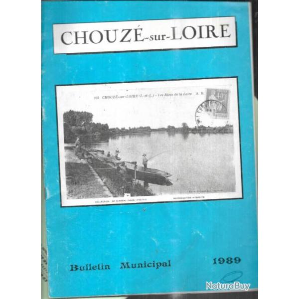chouz� sur loire , bulletin municipal 1988 et 1989