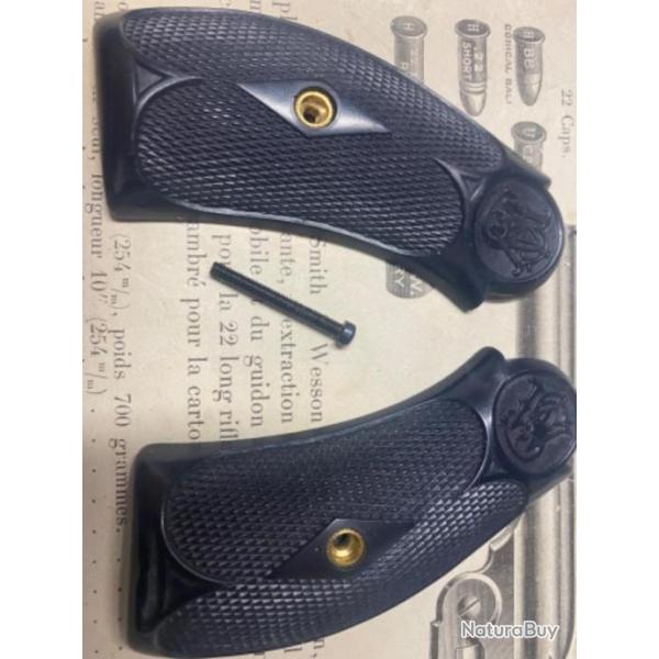 Plaquettes  revolver smith and wesson n 3 tout calibre
