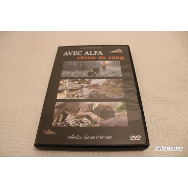 Avec Alpha chien de sang