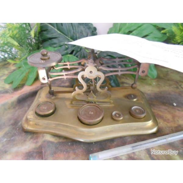 balance postale  pese lettre ancien