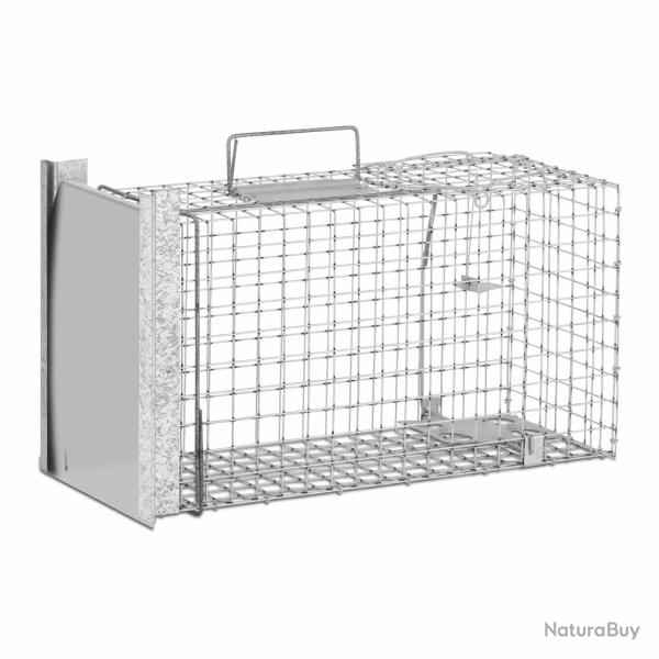 Cage pi�ge capture animaux 50 x 20 x 27 cm - mailles : 25 x 25 mm 14_0005707
