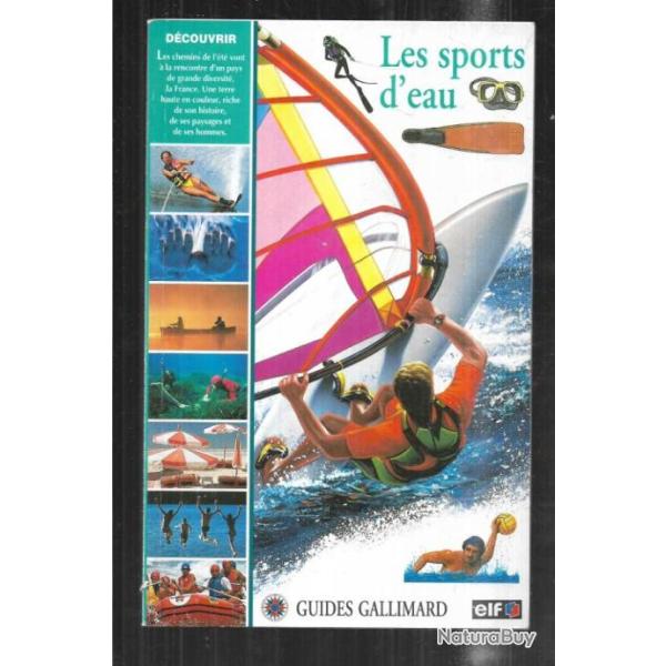 les sports d'eau guides gallimard elf