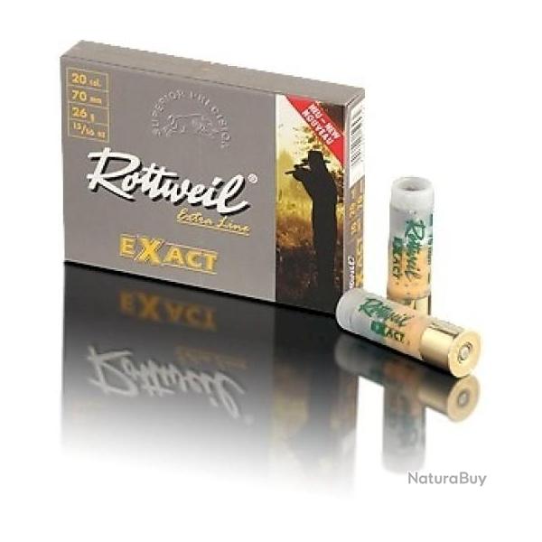 Munitions ROTTWEIL exact cal.20/70 26g par 10
