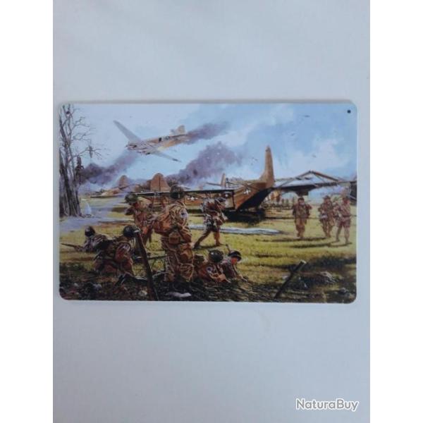 PLAQUE METAL "PARA U.S."