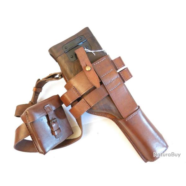 Crosse + tui cuir + pouch C96 Schnellfeuer 712 Rf M71208