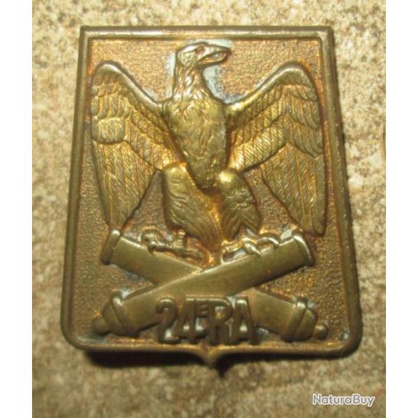 24� R.A, m�tal dor�, dos guilloch�, homologation H 926 � gauche