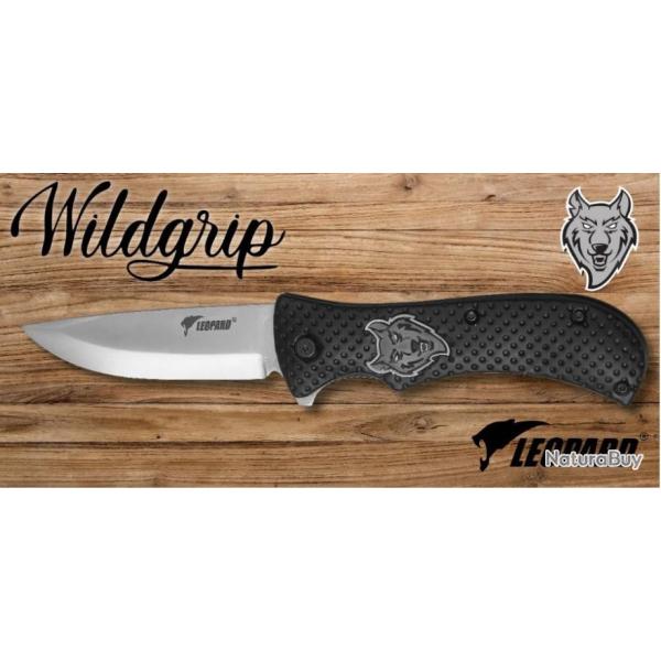 WILDGRIP - COUTEAU DE POCHE 12 CM - LOUP