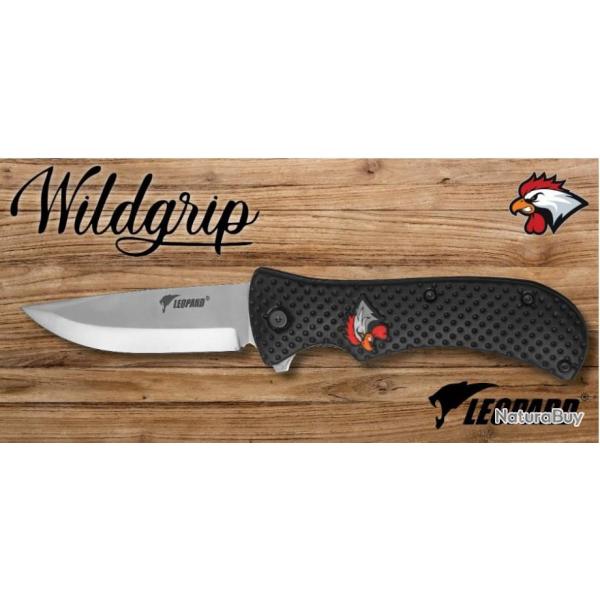 WILDGRIP - COUTEAU DE POCHE 12 CM - COQ