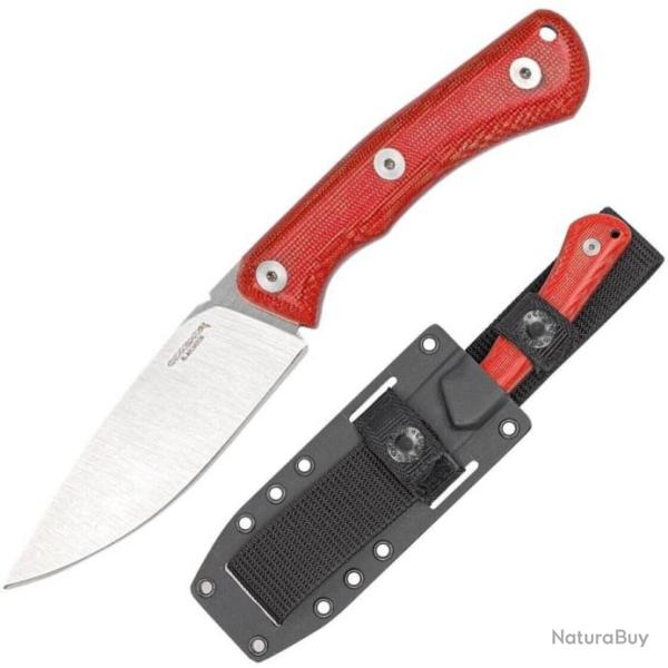 Couteau Condor Tool Sport X.E.R.O. Campfire Lame Acier 14C28N Manche Micarta Etui Kydex CTK284443SK