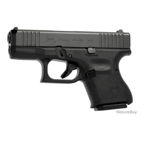 Pistolet semi automatique GLOCK 26 GEN 5 D�tente Pr�parer