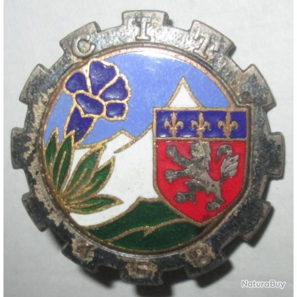 Centre d'Instruction du Train 158, dos guilloch� irr�gulier, 1 bol�ro