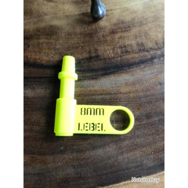 T�moin de chambre vide, t�moin de s�curit� cal 8mm Lebel 8x51r pour arme fran�aise Lebel Berthier.