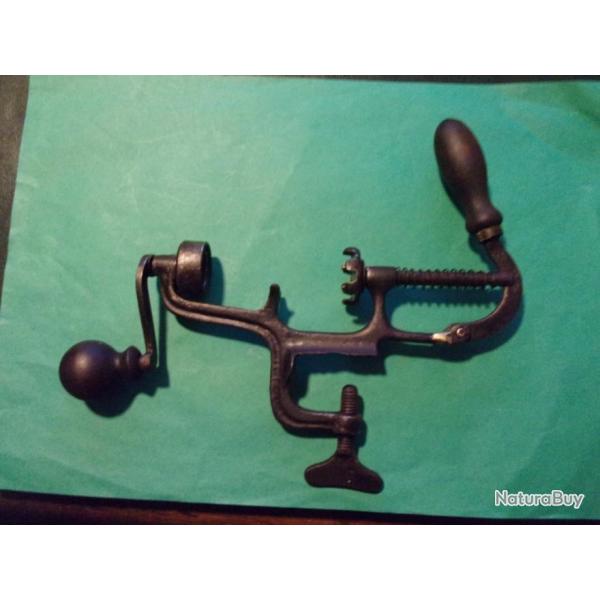 Ancien sertisseur metallique pour cartouches de chasse en cal: 16