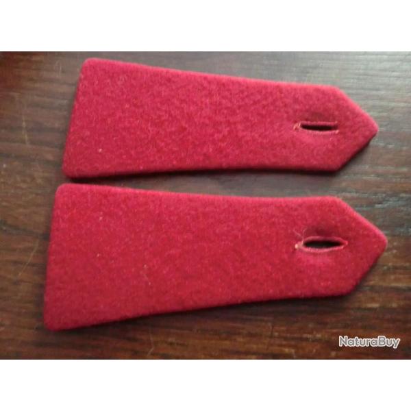 PAIRE  GALON EPAULETTE   Service  sant tenue de sortie d'infirmier militaire