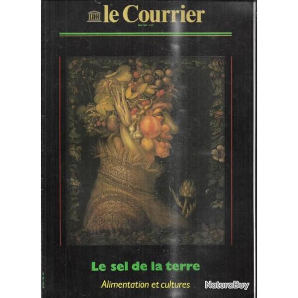 le courrier unesco 4 revues de 1987, les pays alpins , le sel de la terre