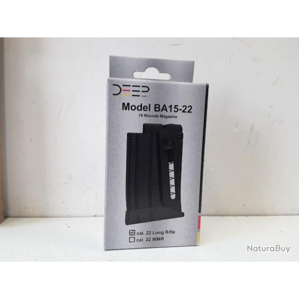 6391 CHARGEUR POUR CARABINE DEEP PALLAS BA-15   et idem   SCHMEISSER  CAL22LR NEUF