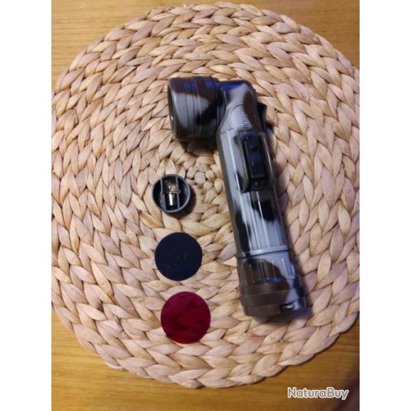 VRAIE LAMPE FULTON  HOMOLOGUEe ARMEE US livraison offerte lot de 2 lampes