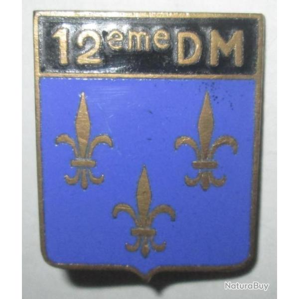 12� D.M, Division Militaire, �mail