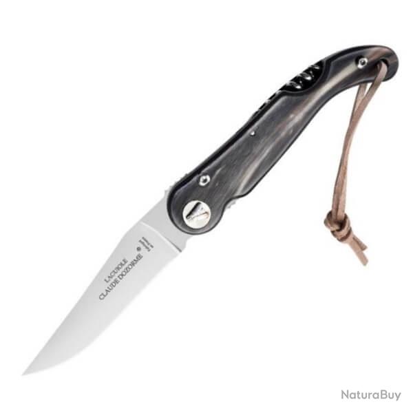 Couteau Claude Dozorme Baroudeur 2 pi�ces pointe de corne