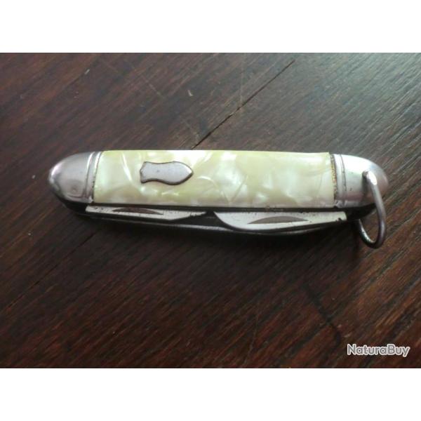 COUTEAUN  KNIFE   PLIANT  MULTI FONCTION  RICHTTANDS  SHEF FIELD