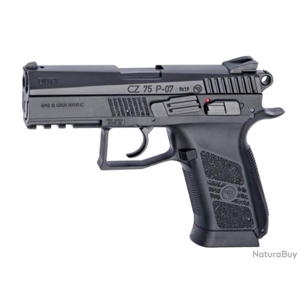 CZ 75 P-07 Duty Full Mtal Noir CO2 Fixe 1.8J