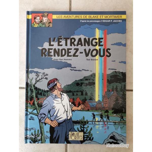 L'trange rendez-vous Edgar P. Jacobs premire dition 2001