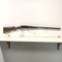 Fusil juxtapos&eacute; MAS calibre 16/65 bascule jasp&eacute;e