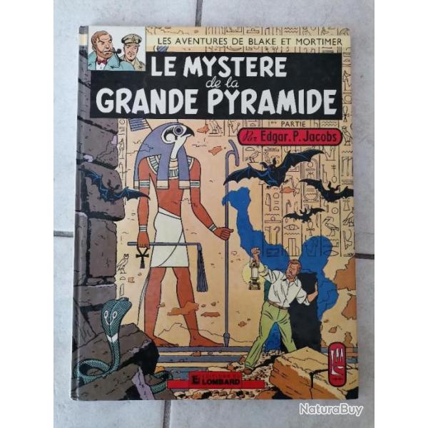 BD Le Mystre de la Grande Pyramide Edgar Pierre Jacobs 1982