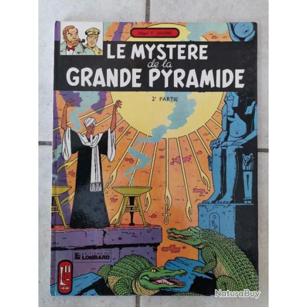 Le Mystre de la Grande Pyramide partie 2 Edgar Jacobs 1982