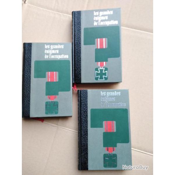 Lot livres anciens sur l'occupation