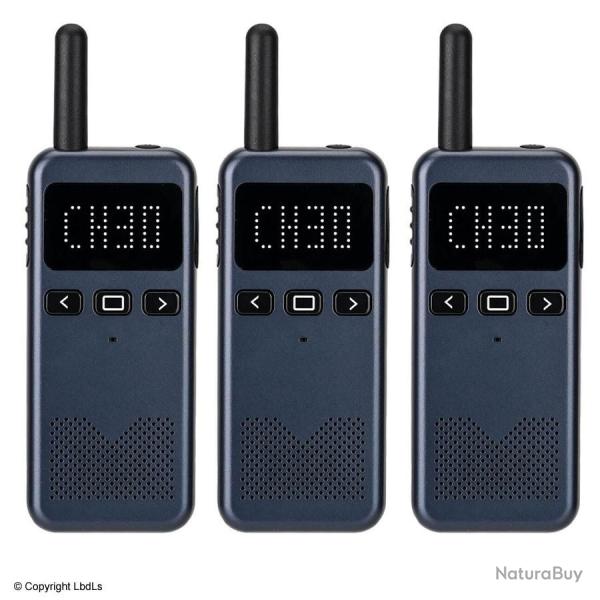 Pack de 3 RB619 Retevis PMR446