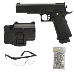 Pack r&eacute;plique airsoft Hi-Capa Spring grand mod&egrave;le