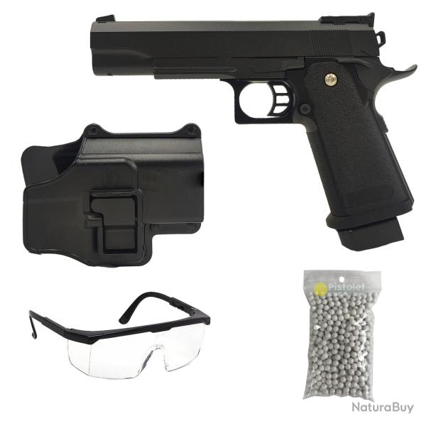 Pack r�plique airsoft Hi-Capa Spring grand mod�le