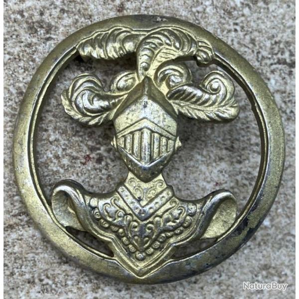 Insigne de b�ret, SPAHIS, dos embouti, 2 anneaux