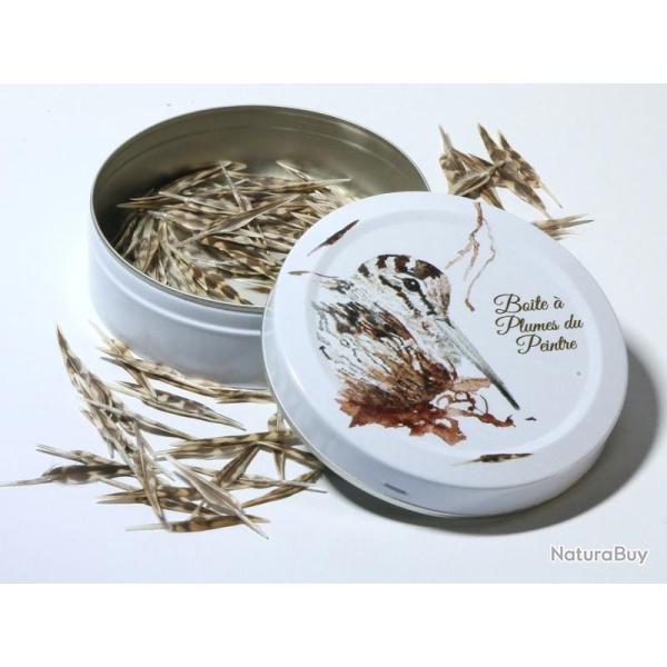 Boite � plumes du peintre en m�tal # 8